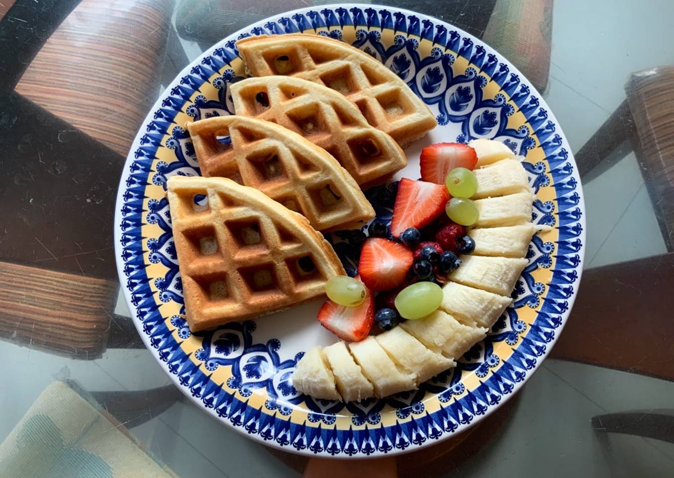 Waffles caseros