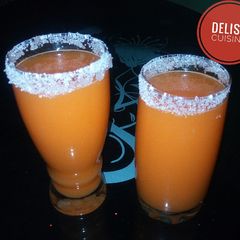 A picture of Carrot drink!.