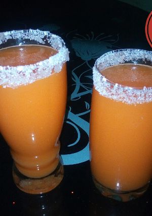 A picture of Carrot drink!.