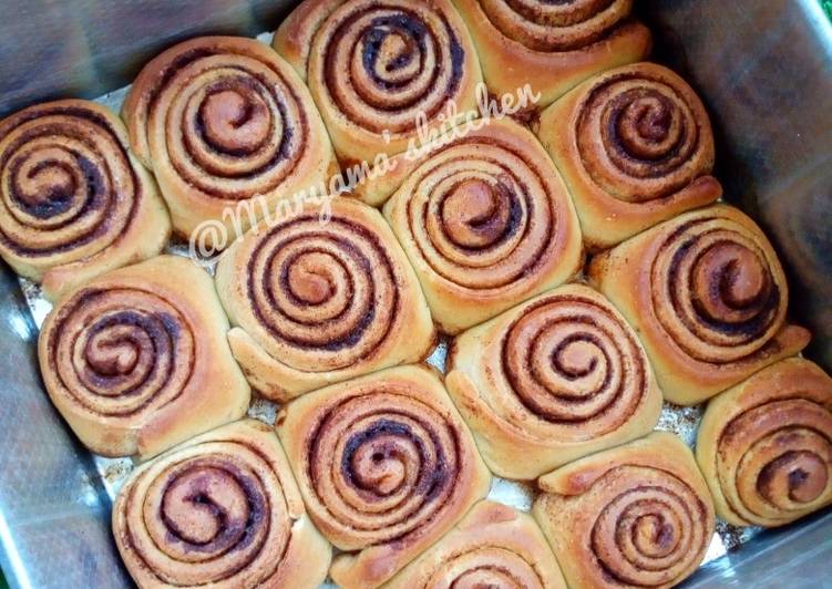Steps to Make Perfect Cinnamon rolls III