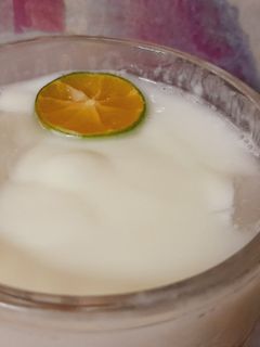 Hình của món Yaourt đá vắt tắc.