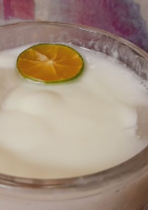 Hình của món Yaourt đá vắt tắc.