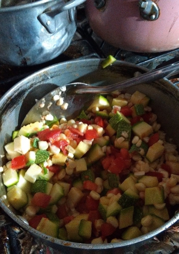 Una foto de Calabacitas a la méxicana 😘
