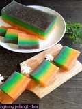Lapis Singkong Pelangi
