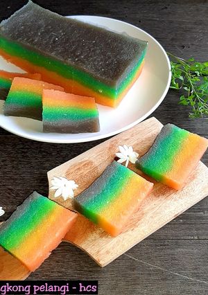Foto resep Lapis Singkong Pelangi