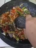 Sambel terasi cabe rawit ijo