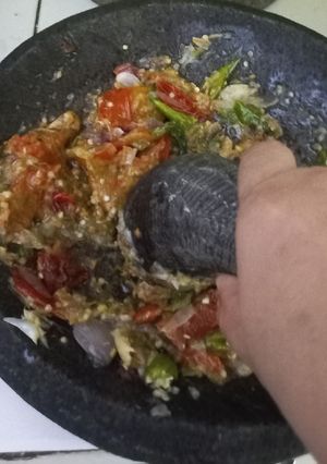 Foto resep Sambel terasi cabe rawit ijo