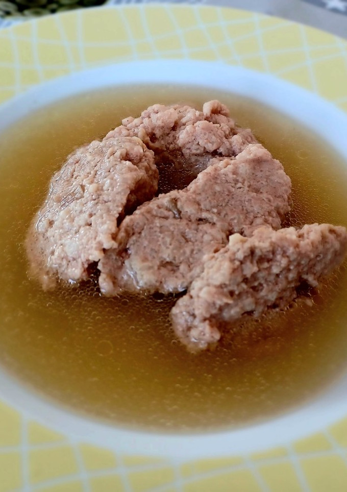 Hamis májgaluska (levesbetét) recept fotója
