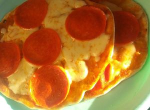 Una foto de Pizzas de sartén por si no tenemos dinero para comprar una :De
