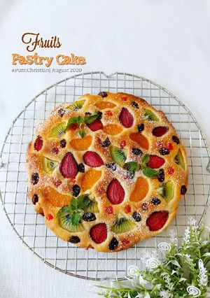 Foto resep Fruit pastry cake