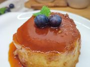 Una foto de budin de pan