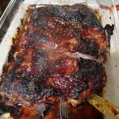 A picture of Asian Baked Ribs.