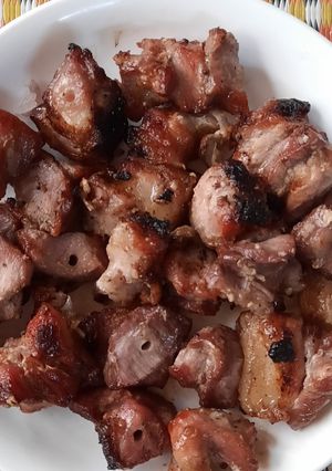 Hình của món Thịt lợn nướng than hồng thơm điếc mũi hàng xóm.