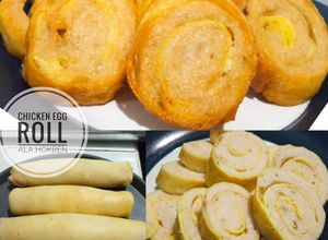 Foto resep Chicken egg roll ala hokben