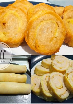 Foto resep Chicken egg roll ala hokben