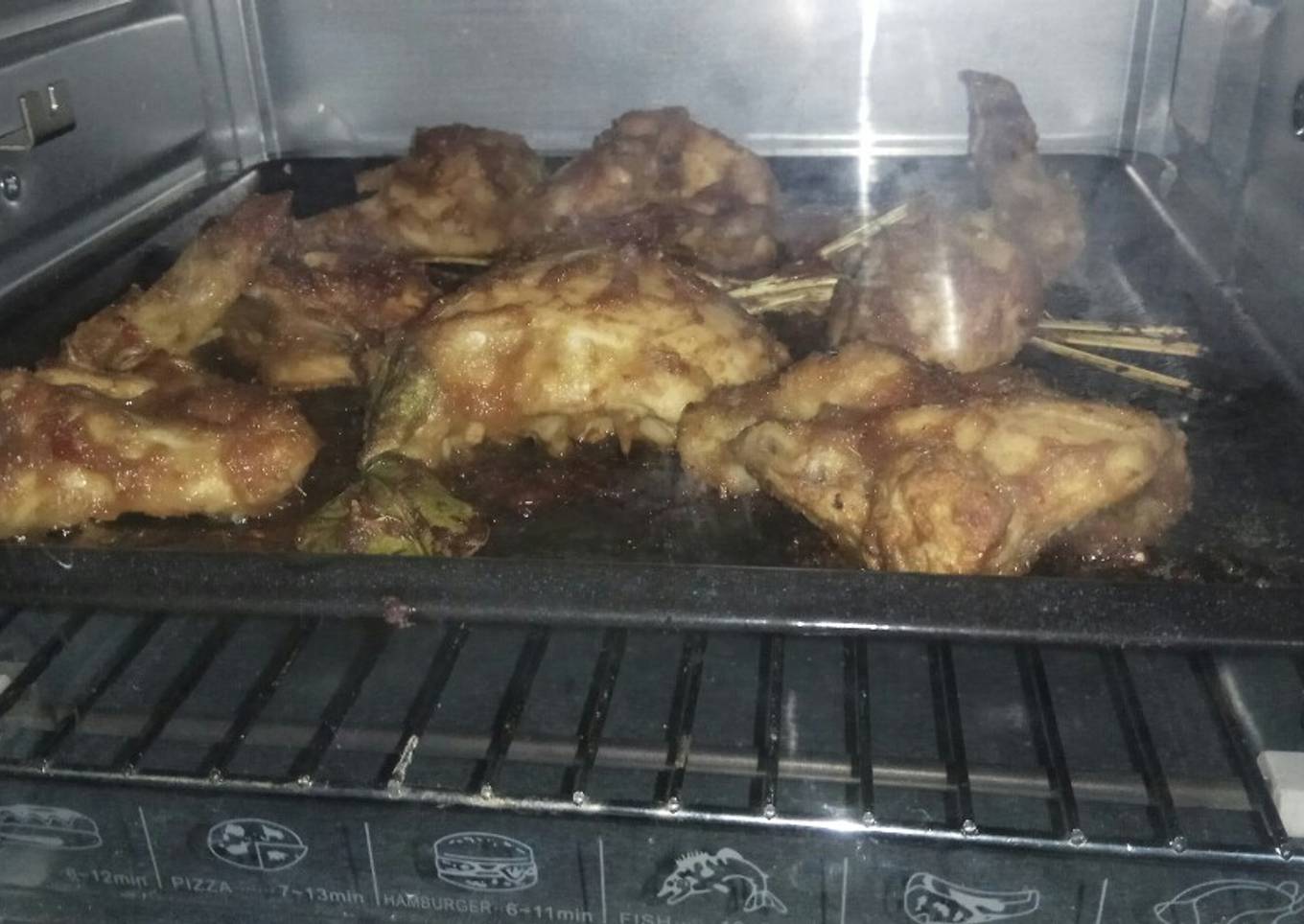 Ayam panggang oven pedas manis