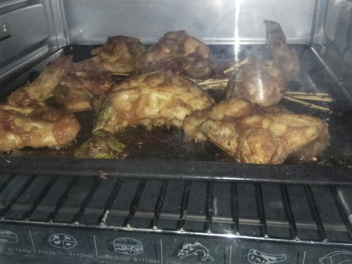 Cara Gampang Membuat Ayam panggang oven pedas manis Ekonomis