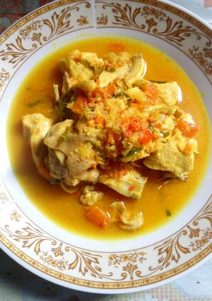 Foto resep Ayam bumbu kuning praktis dan mudah