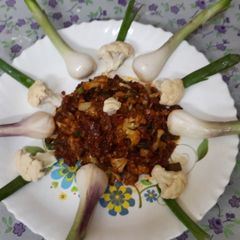 A picture of Gobhi Manchurian Chinese style.