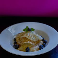A picture of Blueberry Pancake.