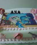 Torta de Sheriff Callie cumpleaños de Juana