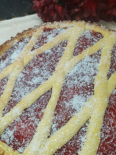 Una foto de Pastafrola de membrillo