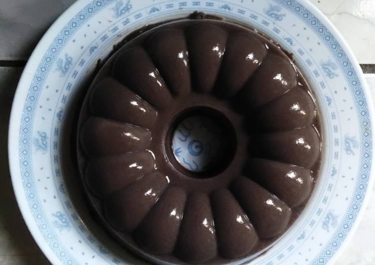 (Puding Coklat Oreo)