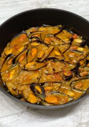 Una foto de Mejillones a la marinera
