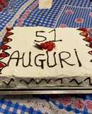 Torta di compleanno pan di spagna come in pasticceria