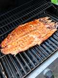 Salmón zarandeado