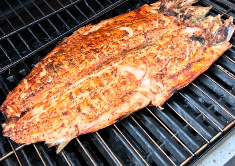 Salmón zarandeado Receta de Dante Lopez Cookpad