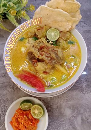 Foto resep SOTO TANGKAR,khas Betawi