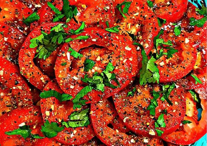 Simple Way to Prepare Super Quick Homemade Tomato salad
