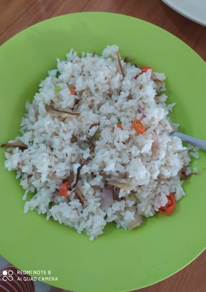 Foto resep Nasi goreng ikan asin teri