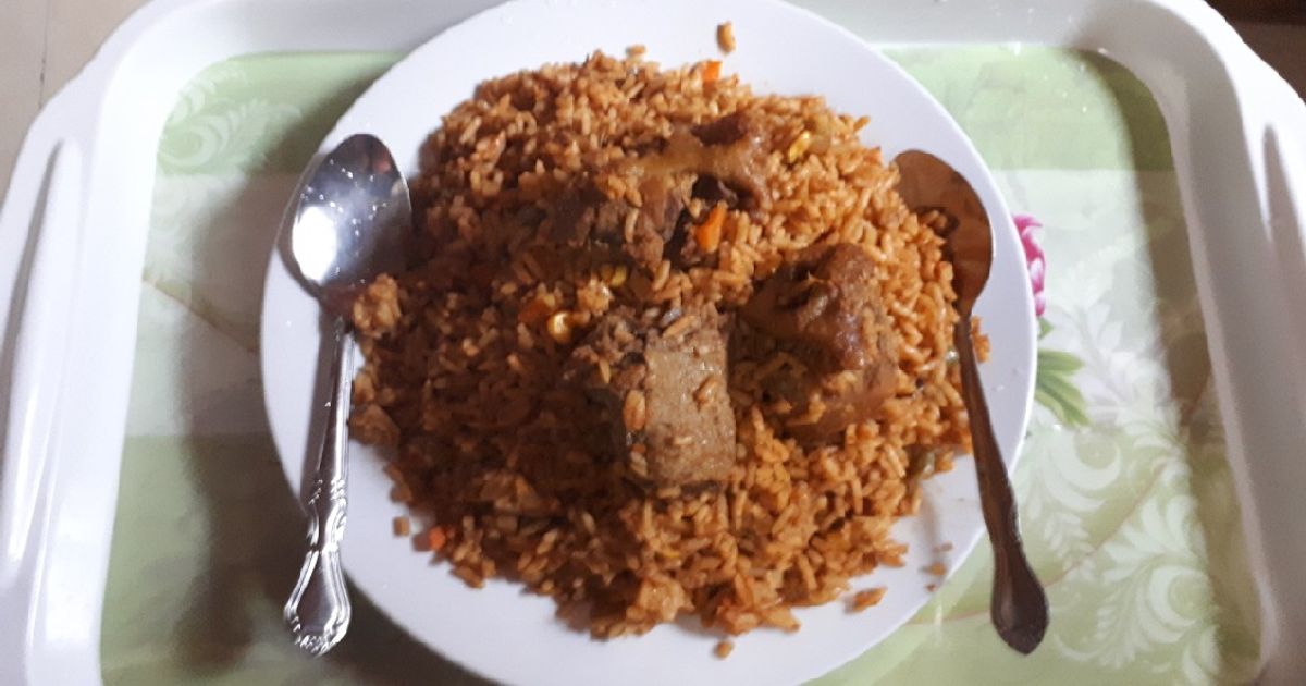 Bill Of Rice, Vegetables And Fried Chicken Recipe by fannyik - Cookpad