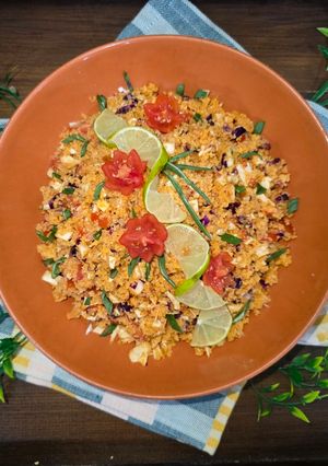 عکسی از دستور سالاد بلغور ویژه