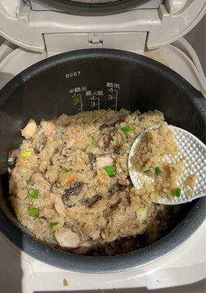 雞肉炊飯 的食譜成品照片
