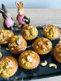 Muffinki z orzechami nerkowca
