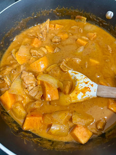 A picture of Massaman curry.
