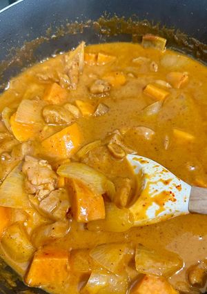 A picture of Massaman curry.