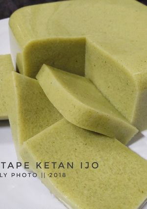 Foto resep Puding Tape Ketan Ijo