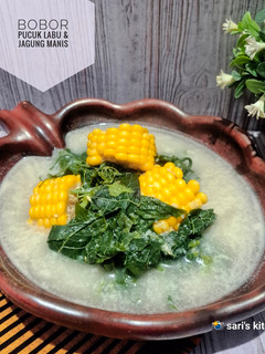Foto resep Bobor Pucuk Labu & Jagung Manis