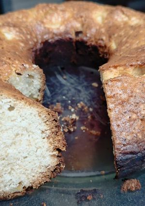 Una foto de Budín de pera 🍐
