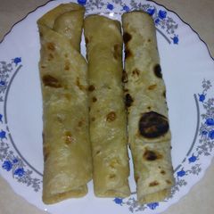 Simple chapati A picture of Simple chapati.