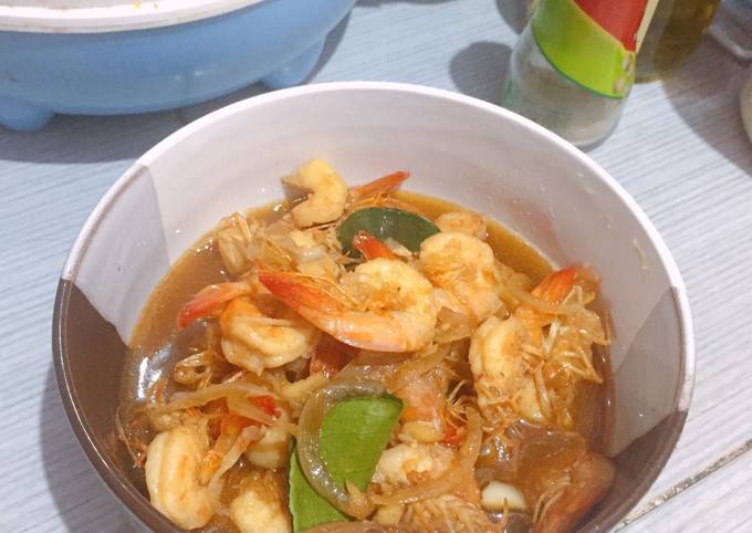 Udang Goreng Mentega ala Resto