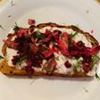 Mackerel Beetroot Toast