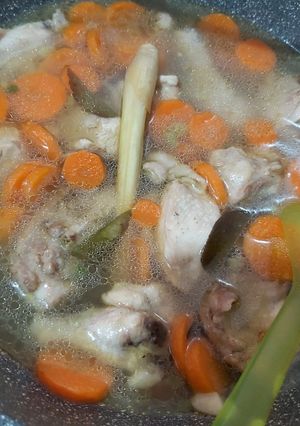 Foto resep Sop Ayam Simpel Cemplung-cemplung