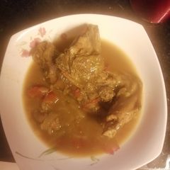 A picture of Kuku kienyeji curry.
