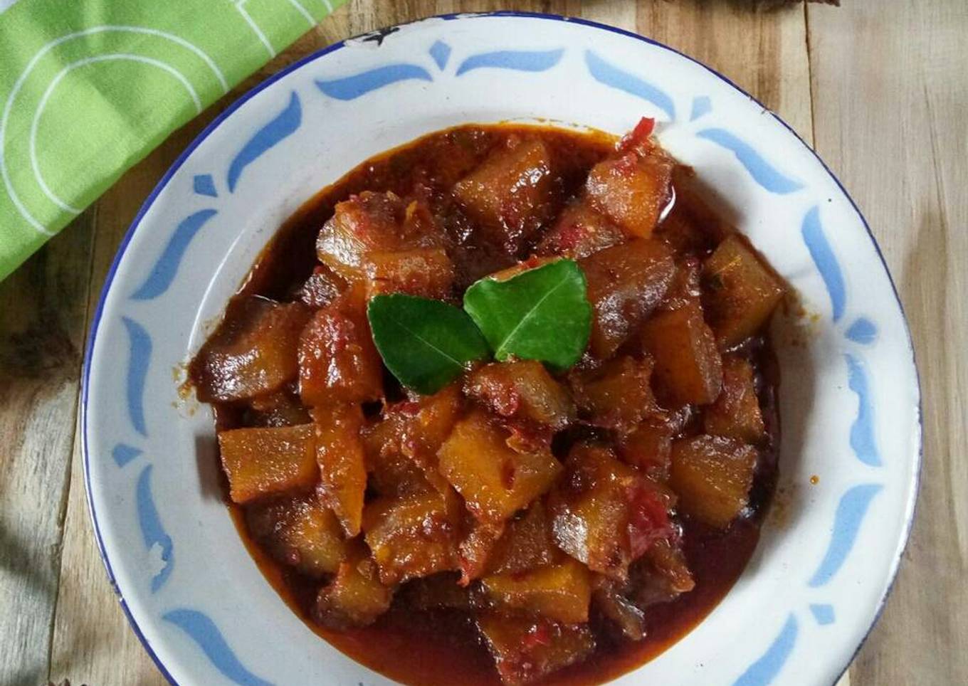Sate Kulit Sapi Bumbu Merah