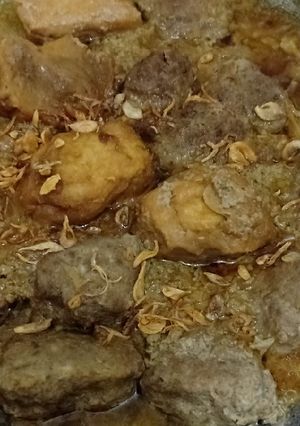 Foto resep Semur Bola Bola Daging Cincang